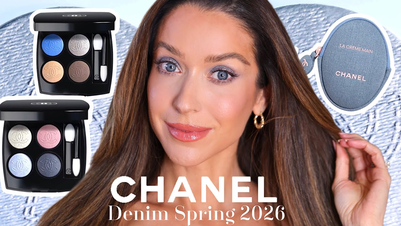 NEW CHANEL DENIM SPRING MAKEUP COLLECTION HAUL AND UNBOXING!