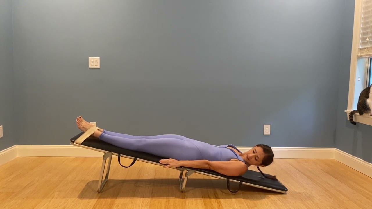 Dr. Bernard Jensen's Vintage Slant Board Exercise: 
