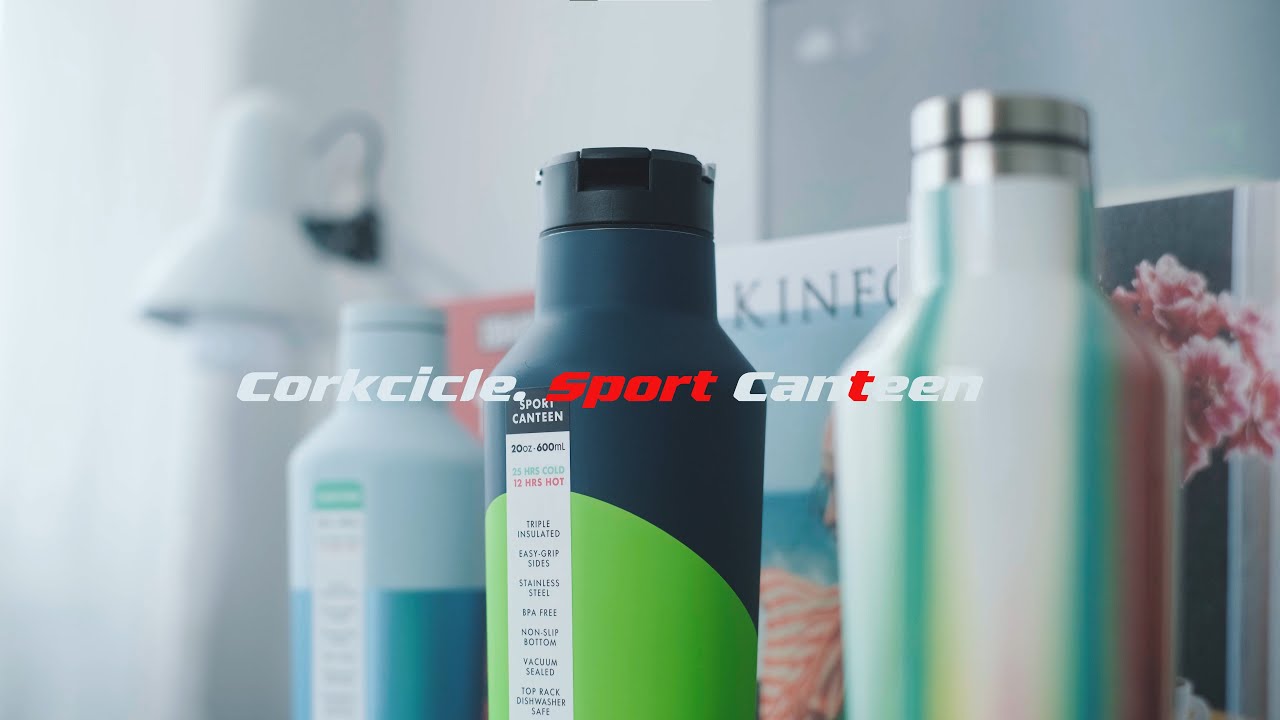 Corkcicle. ขวดน้ำเก็บความเย็น 25 ชั่วโมง พกพาสะดวก ดีไซน์ระดับงาน Art