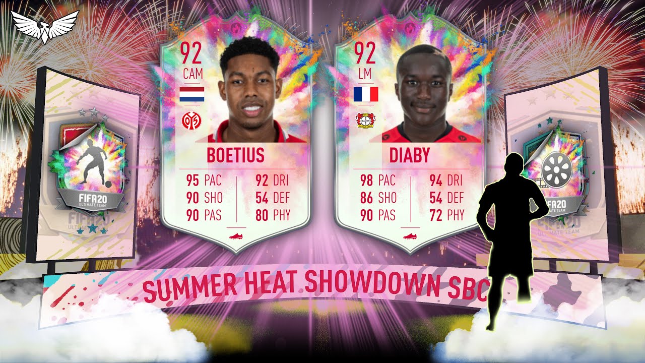 SUMMER HEAT SHOWDOWN DIABY & BOETIUS - SUMMER SHOWDOWN SBC BATTLE!!! FIFA 20 ULTIMATE TEAM