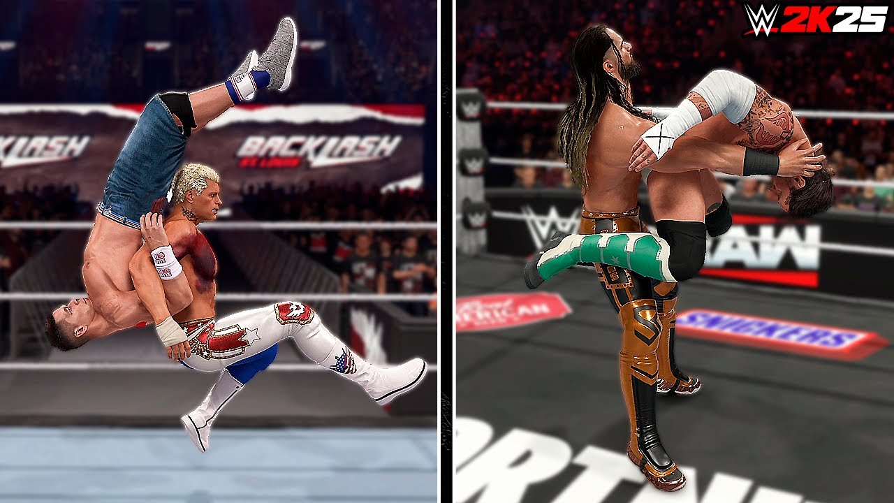 WWE 2K25: 50 лучших неиспользованных и недооцененных приемов!