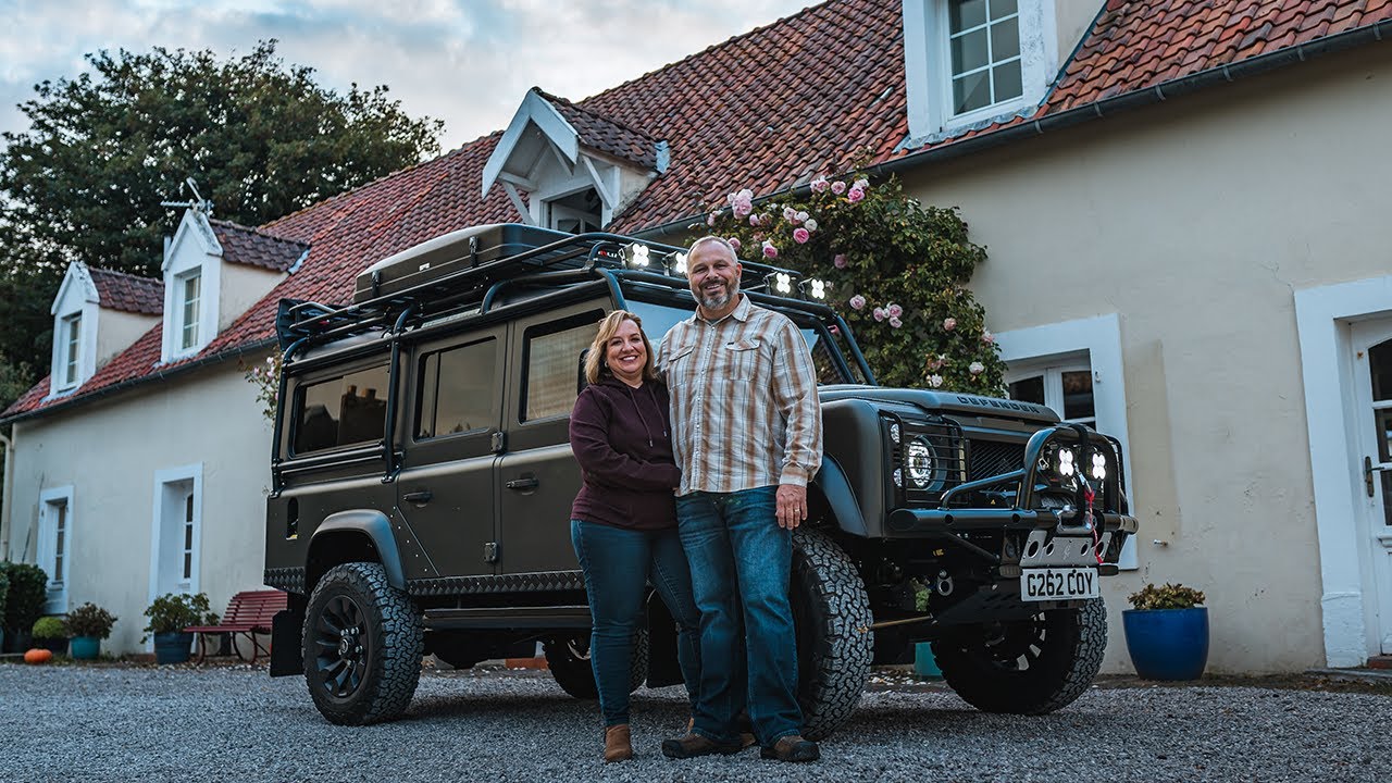 Part #1 | The Handover: Gerri & Chris take delivery of their New CELTIC Land Rover Defender