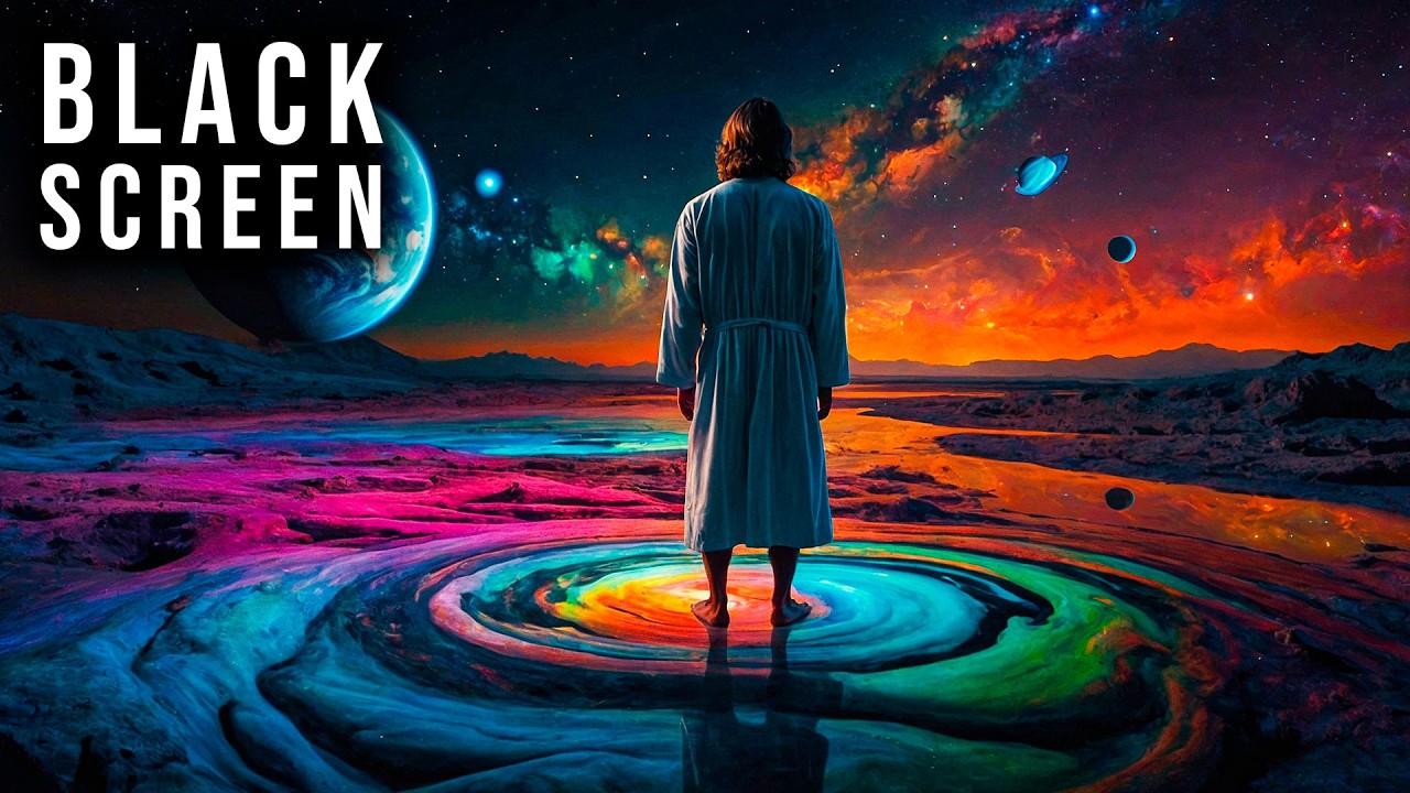 Surrender To The Experience And Discover Parallel Realities | Black Screen Hypnotic Trance Music