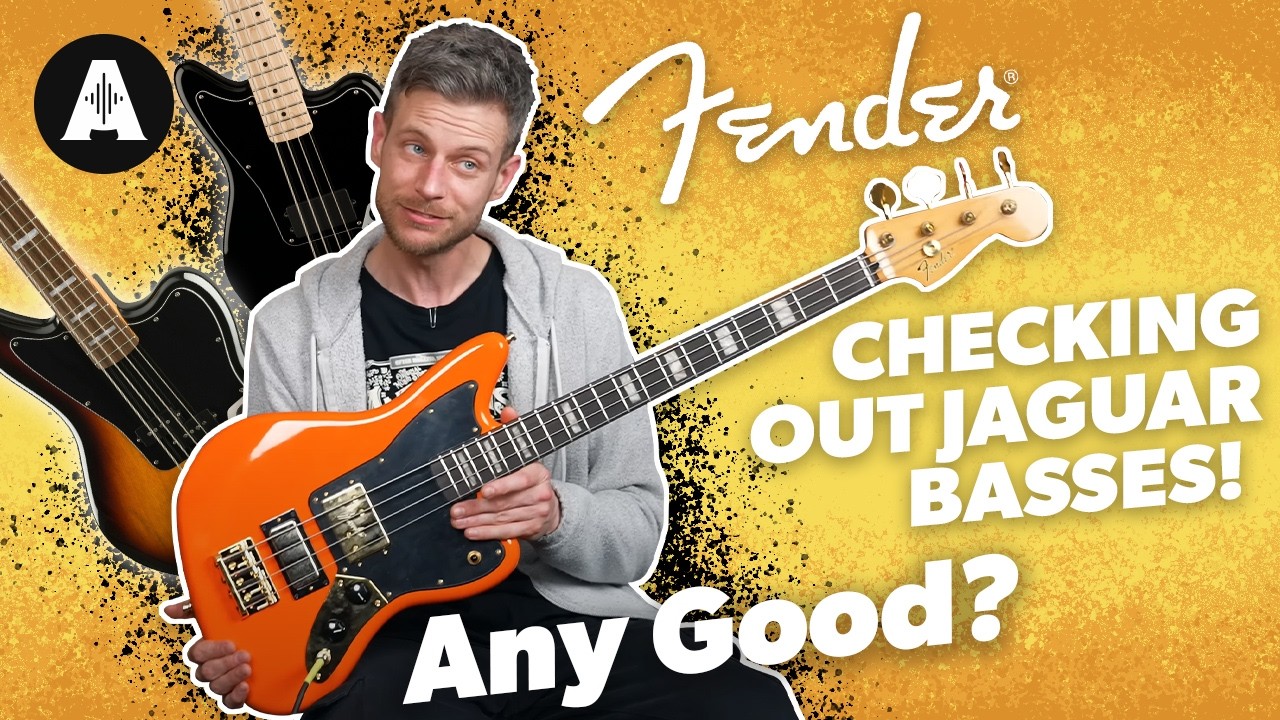 Trying Fender & Squier Jaguar Basses - New Mike Kerr Signature!