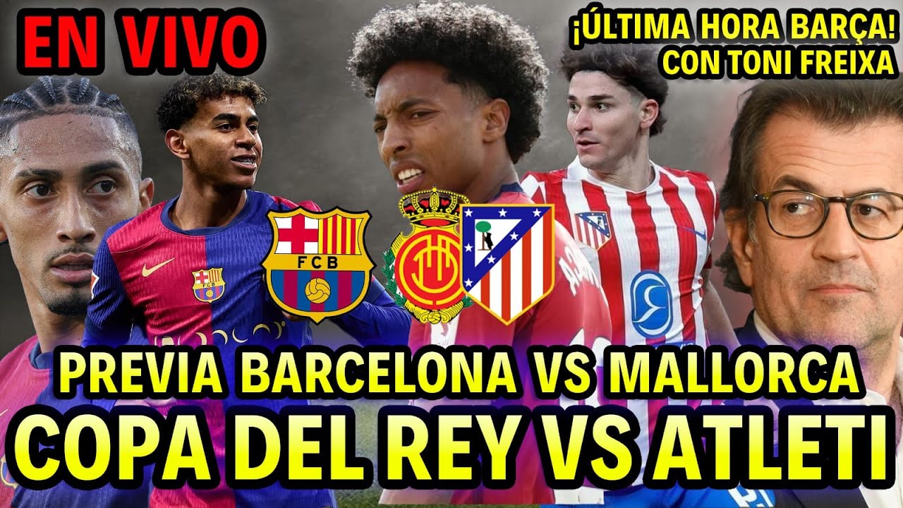 ‼️ENTREVISTA TONI FREIXA‼️💣BOMBAZO EN COPA: ATLÉTICO MADRID vs FC BARCELONA💣