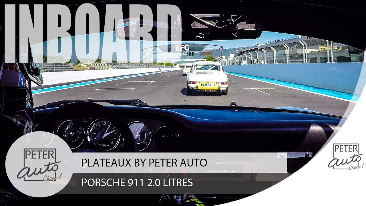 BATTLE Porsche 911 2.0 Litres on the Paul Ricard track