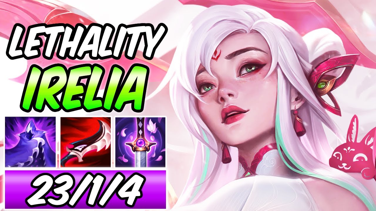 S+ FULL LETHALITY IRELIA MID | MYTHMAKER LEGENDARY GAMEPLAY | New Build & Runes | League of Legends