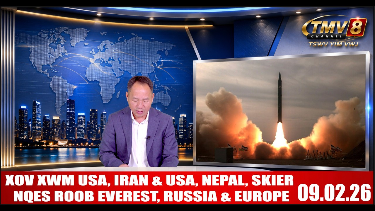 XOV XWM USA, IRAN & USA, NEPAL, SKIER NQES ROOB EVEREST, EUROPE & RUSSIA. 09.02.26
