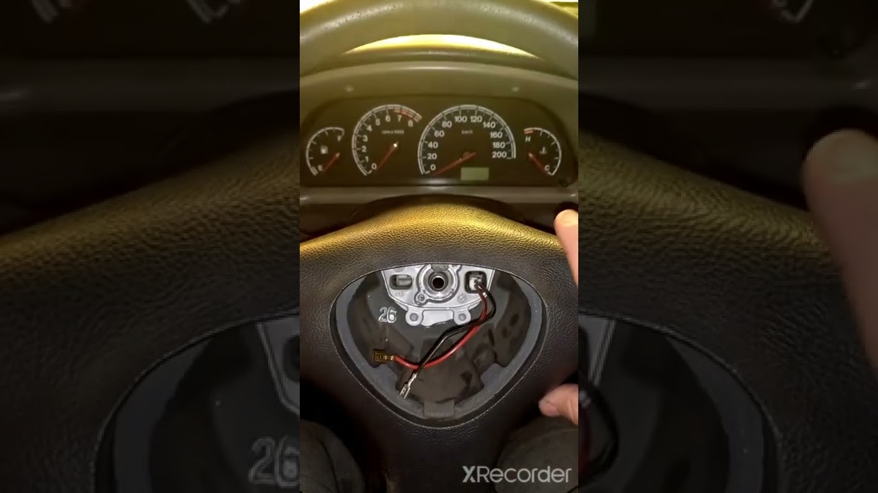 Como sacar volante del palio fire 16v