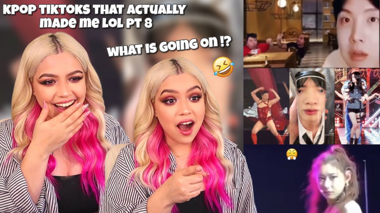 [REACTION] kpop tiktoks that actually made me lol pt 8
