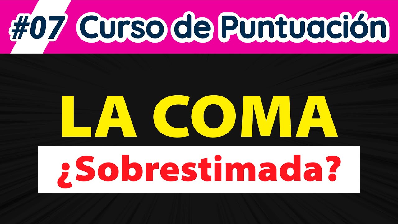 ¿Para qué nos sirve una COMA? | Deja de usarla para lo que no es