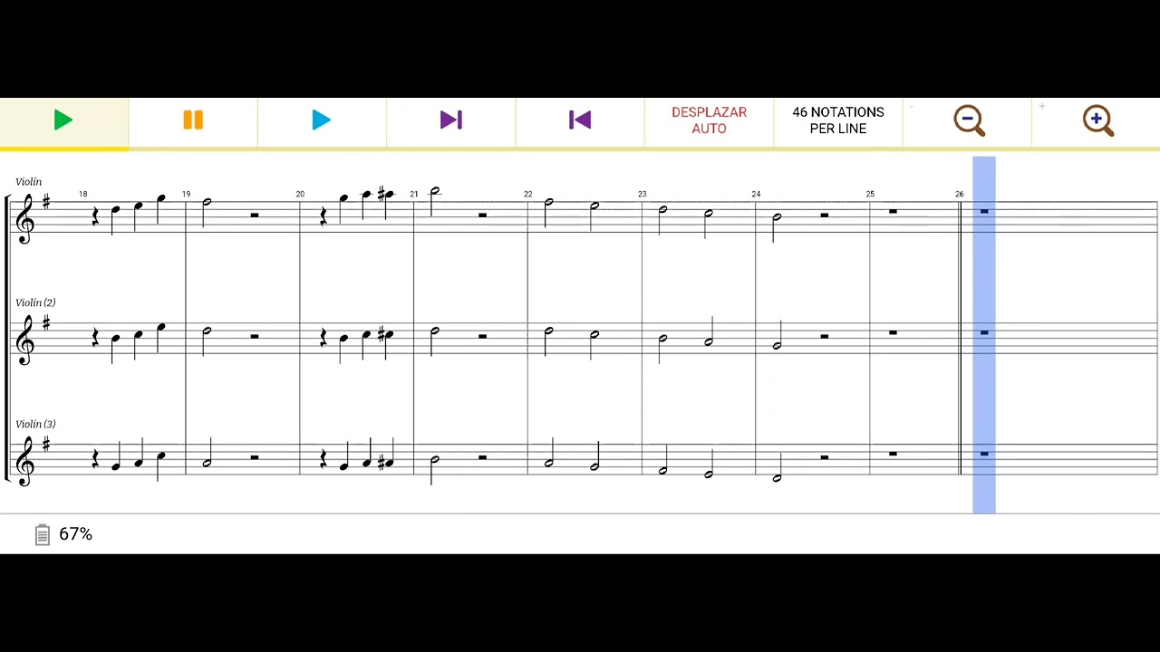 Cerca del mar - violin 1,2 y 3(mariachi)