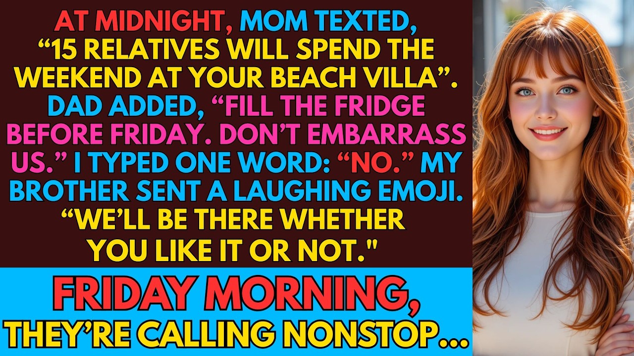 My Mom Planned To Turn My Beach Villa Into A Free 3-Day Getaway For 15 Relatives&mdash; Without Asking Me.