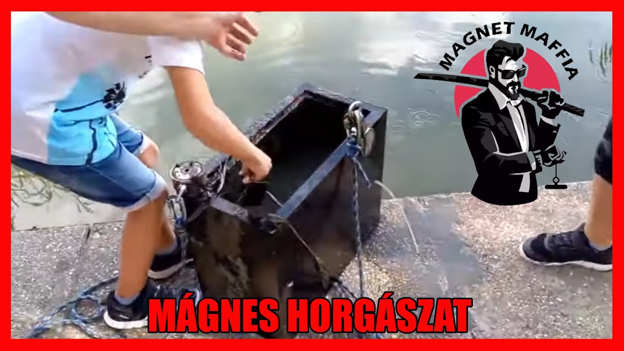 Mágnes horgászat 🧲 Széf napot👮🧲