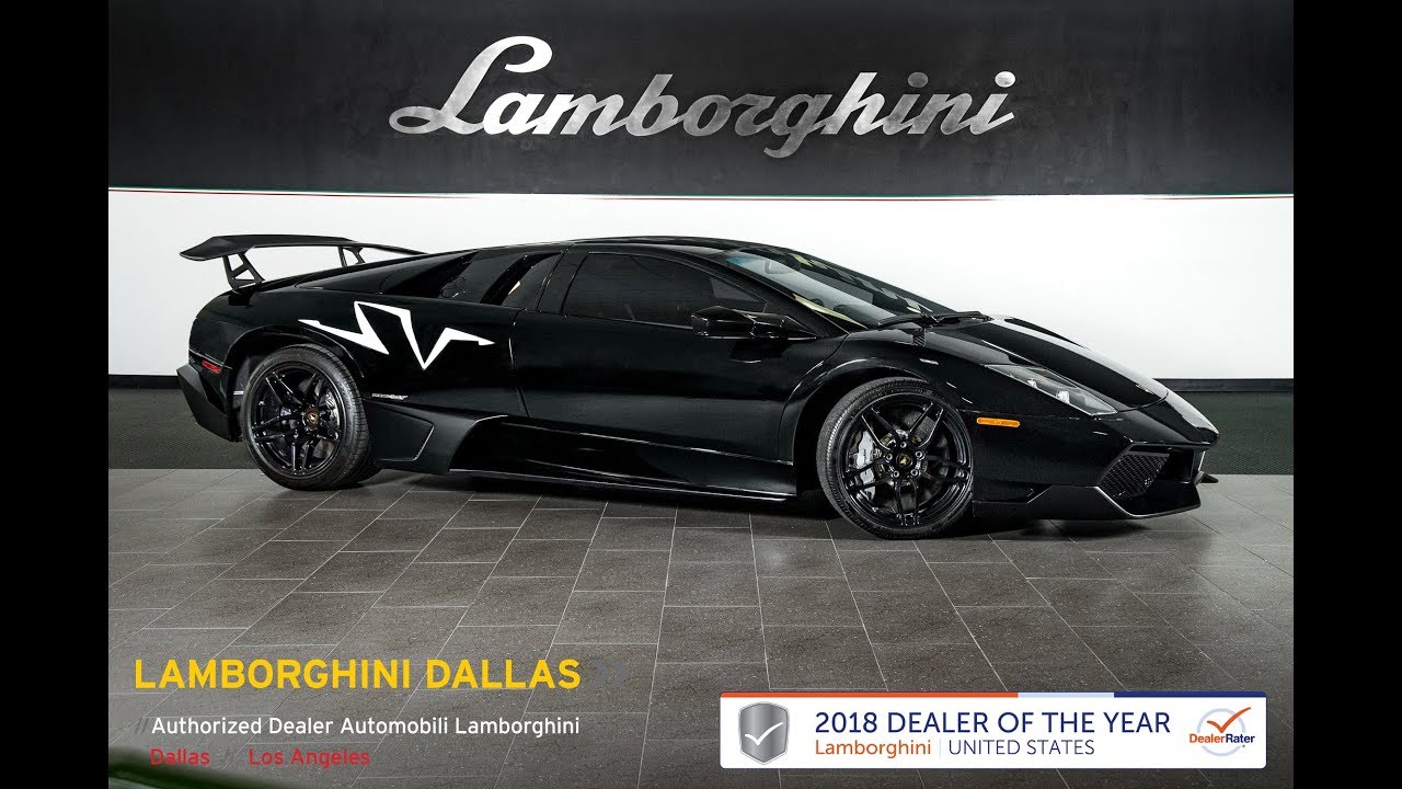 2010 Lamborghini Murcielago SuperVeloce LP 670-4 Nero Aldebaran LC547