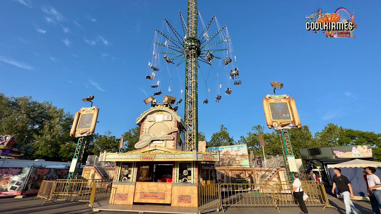 Jules Verne Tower Goetzke | Offride Video [ Heilbronn Volksfest 2023 ] - Clip by CoolKirmes