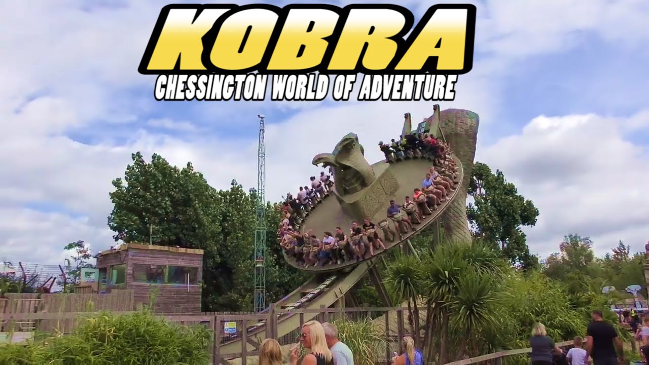 KOBRA - Off Ride - Chessington World of Adventures (4k)