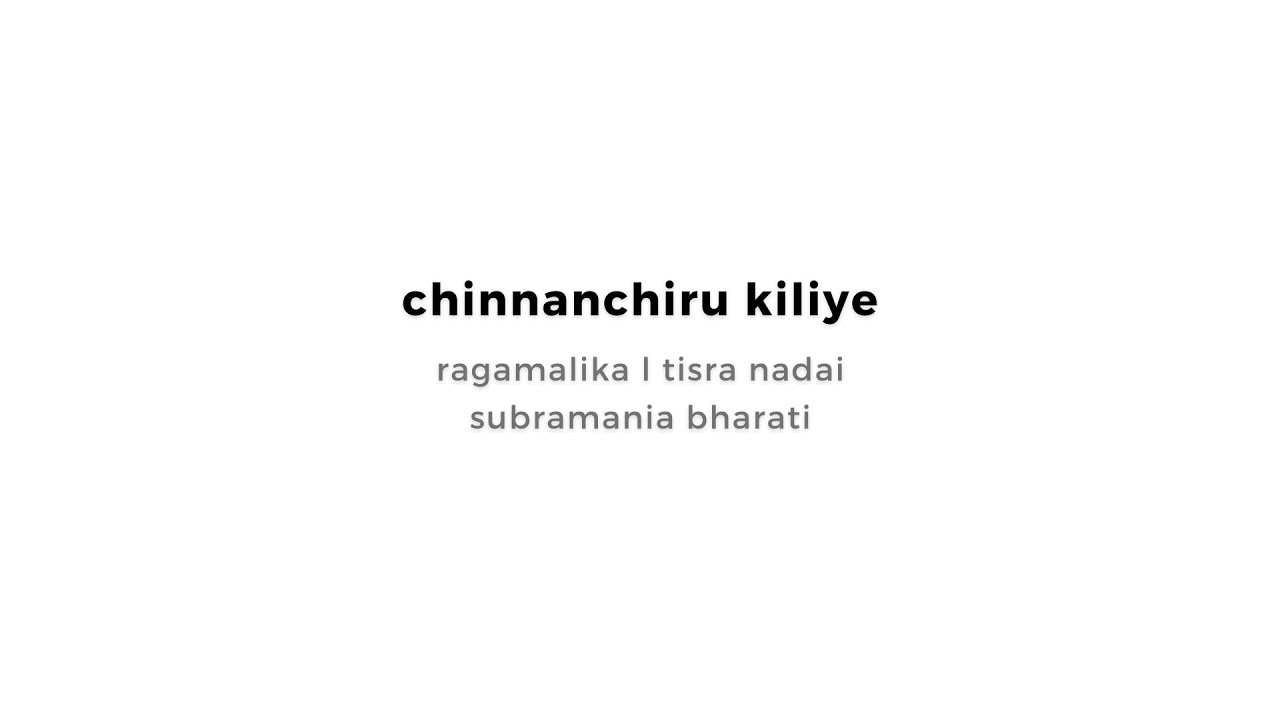 Chinanchiru Kiliye l Keyboard Sathya l Carnatic on Keyboard