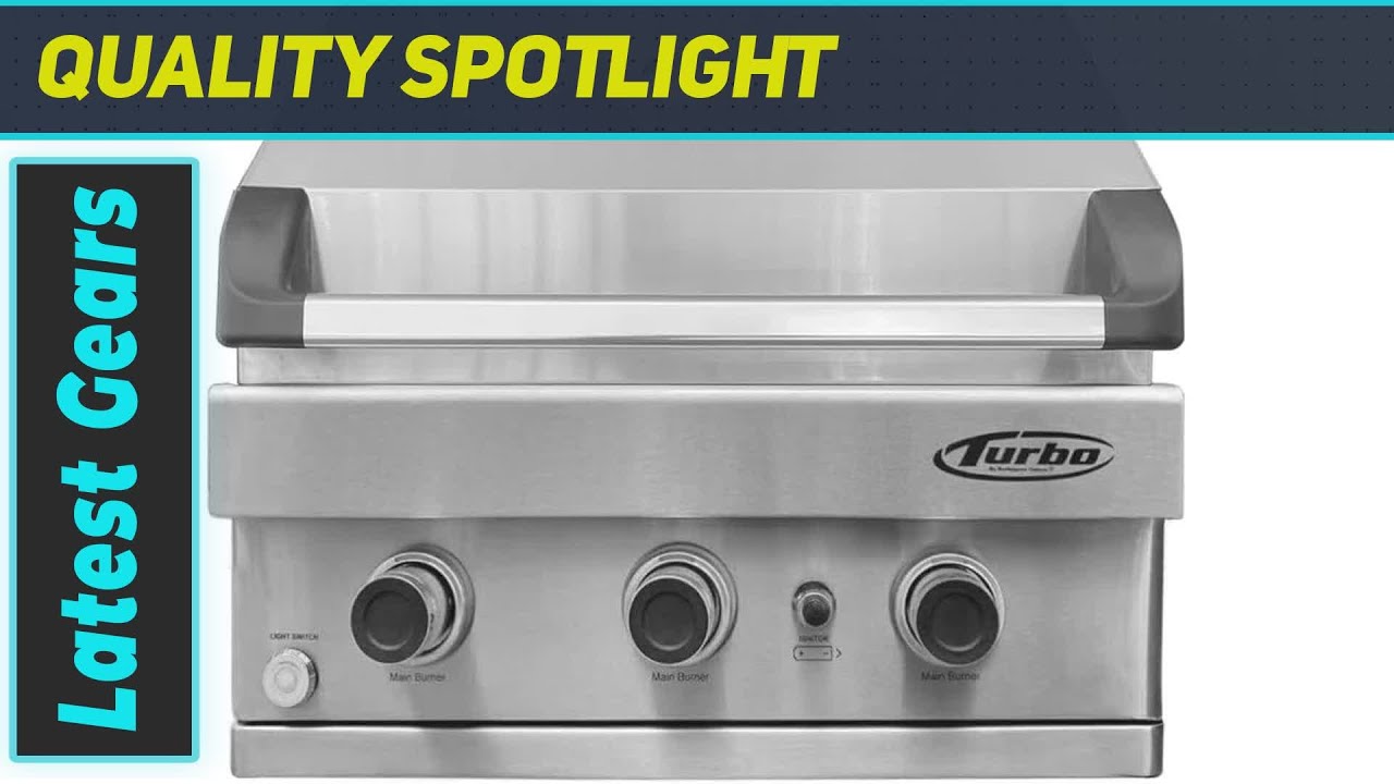Turbo 26-inch 3-Burner Built-In BBQ Gas Grill Review