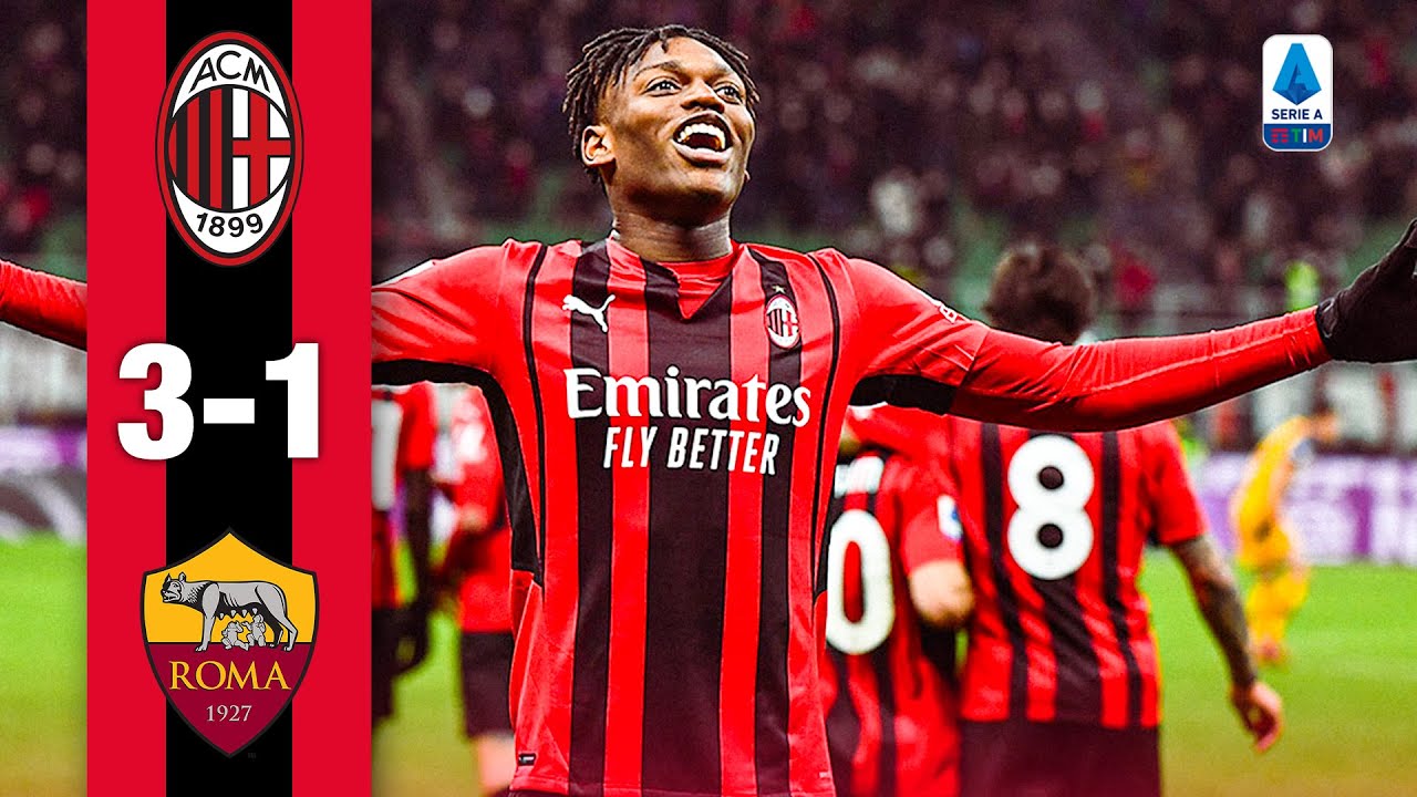 Giroud, Messias, Le&atilde;o: welcome 2022 | AC Milan 3-1 Roma | Highlights Serie A
