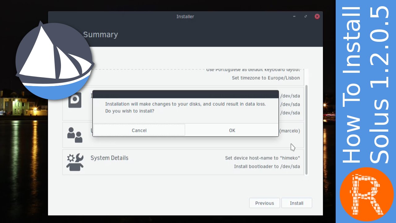 How To Install Solus 1.2.0.5