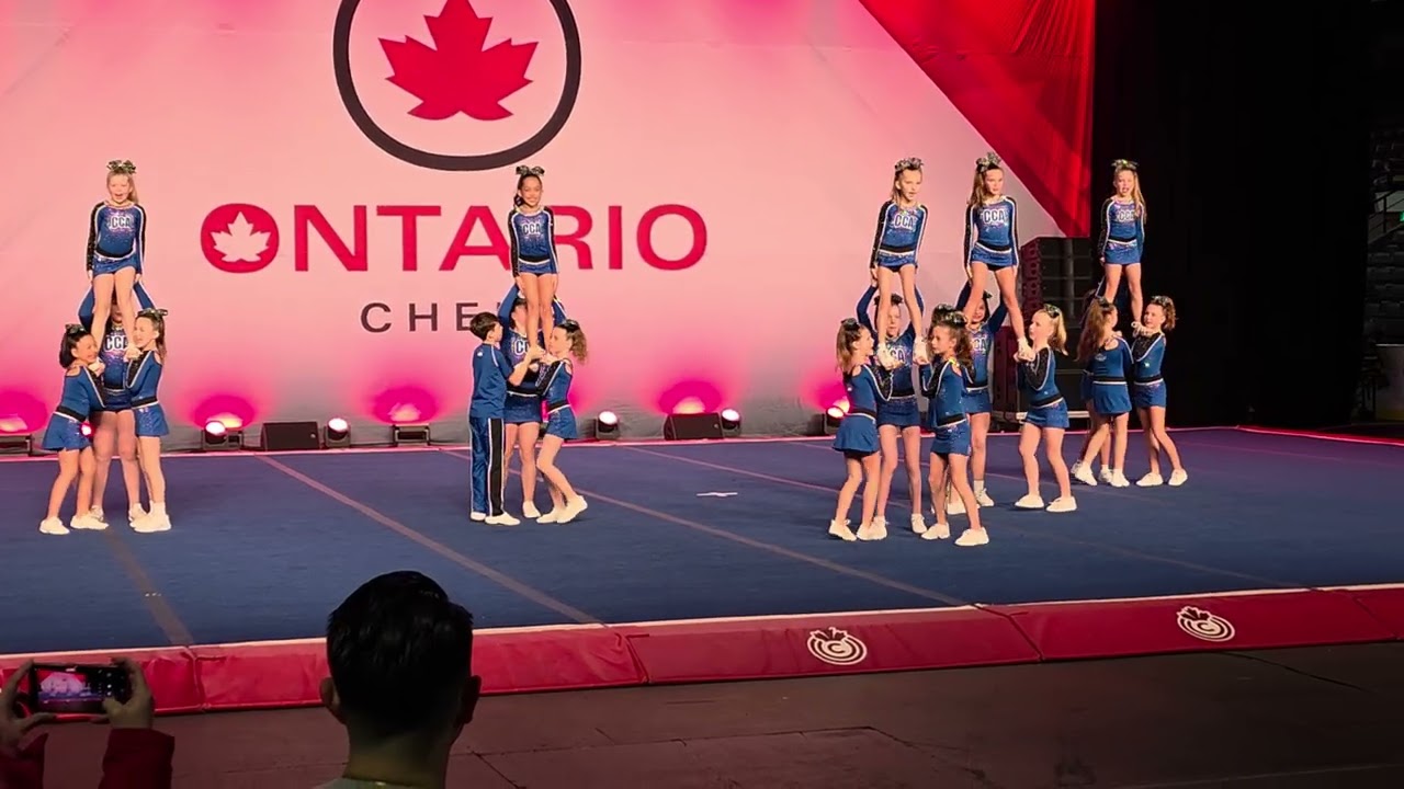 Champion Cheer Academy Prep U12 Level 1 FLARE. 2025 OCF Provincials Brampton.
