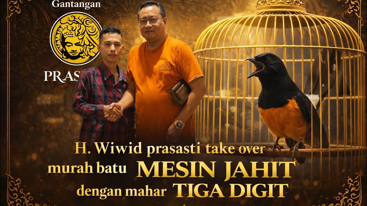 BOS PRASASTI BELI MURAI BATU LAGI DENGAN MAHAR 3 DIGIT 🥶🥶