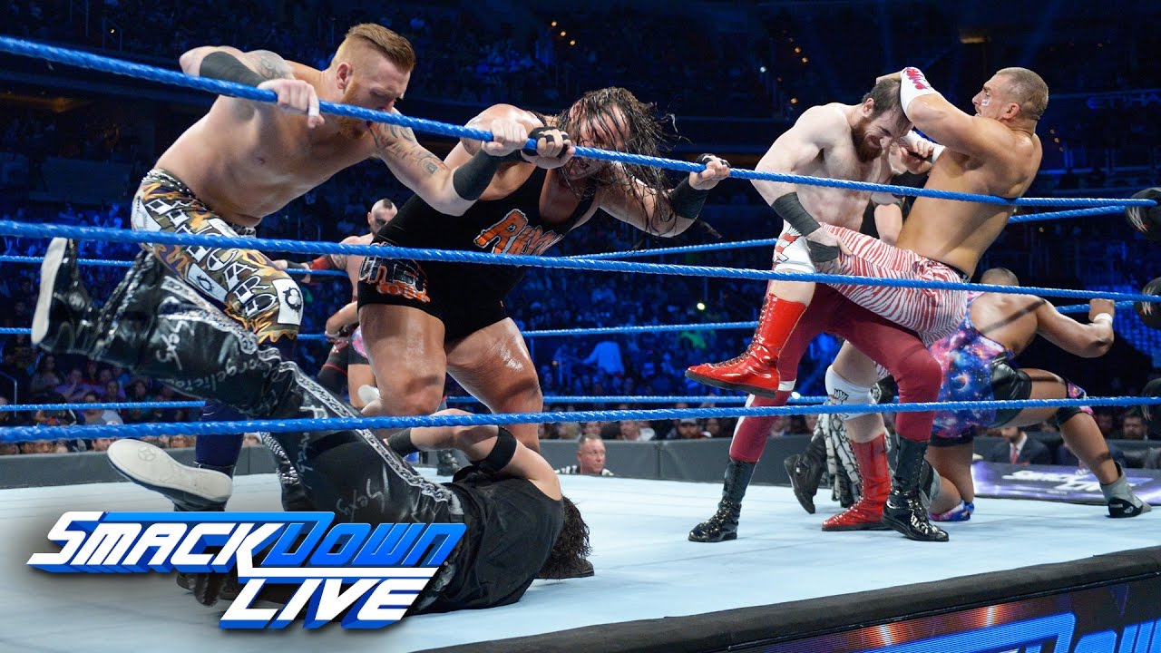 Королевская битва претендентов на звание чемпиона SmackDown Tag Team Championship №1: SmackDown L...