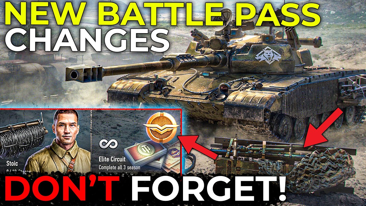 WG Changed Last Season of Battle Pass Rewards | World of Tanks Update 2.4