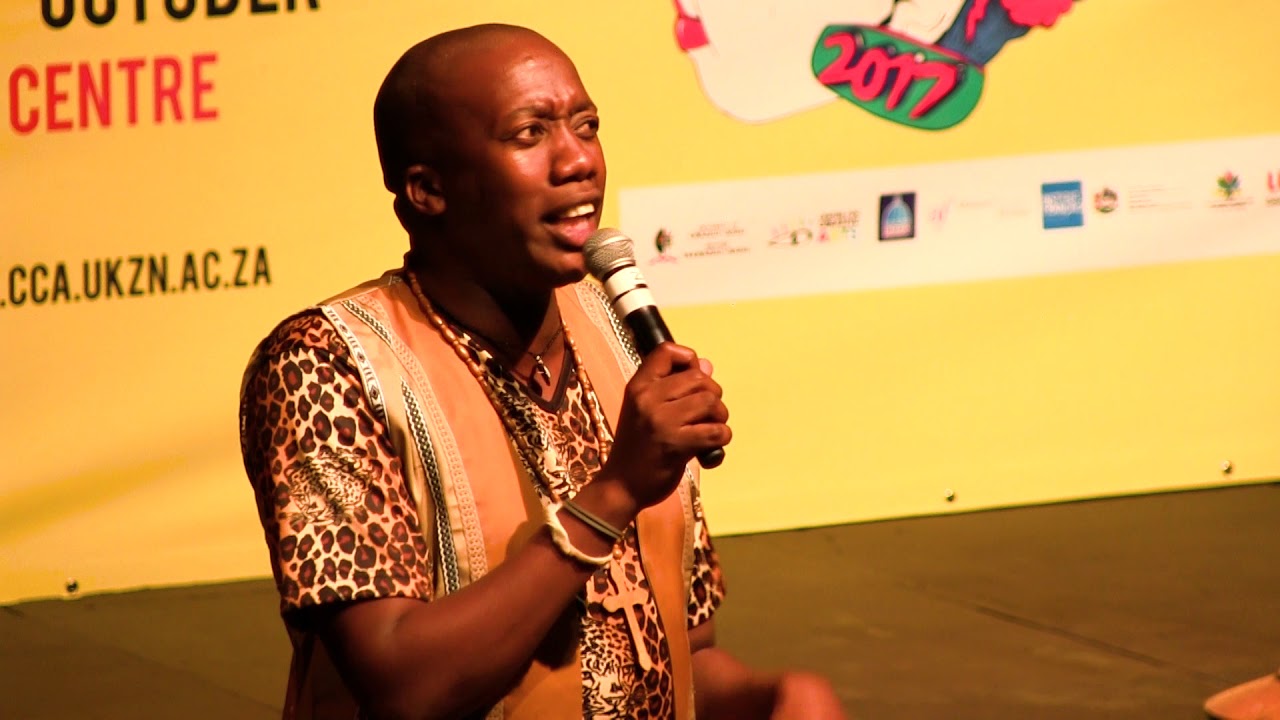 SIYABONGA MPUNGOSE AT POETRY AFRICA 2017