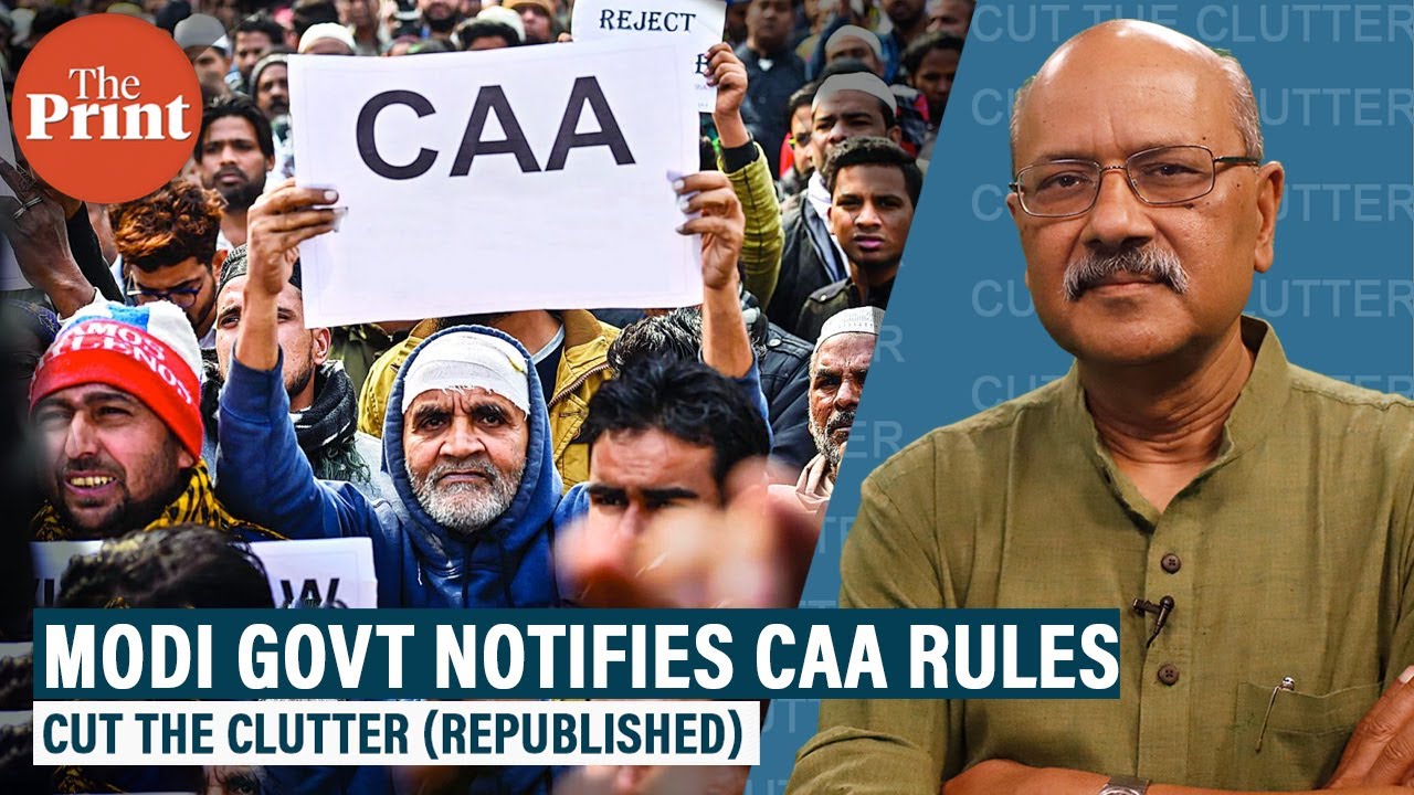 As Modi govt notifies CAA rules, abridged episode 1074 on the much-debated Act & concerns around it