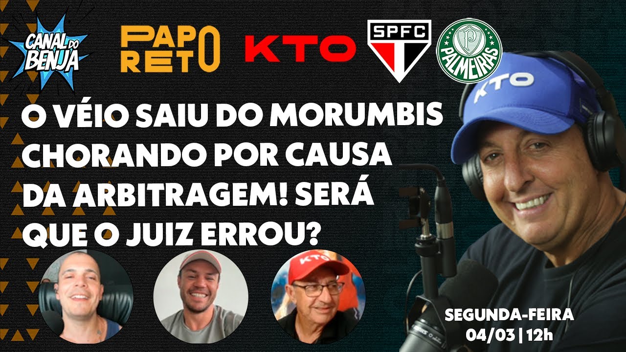Papo Reto com Benja, Gladiador, Mano e Véio - ep. 243 - 04/03/24