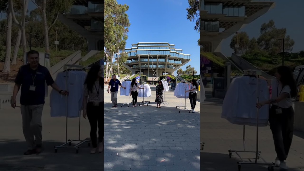152 white coats are en route to the School of Medicine in preparation for White Coat Ceremony! 🥼