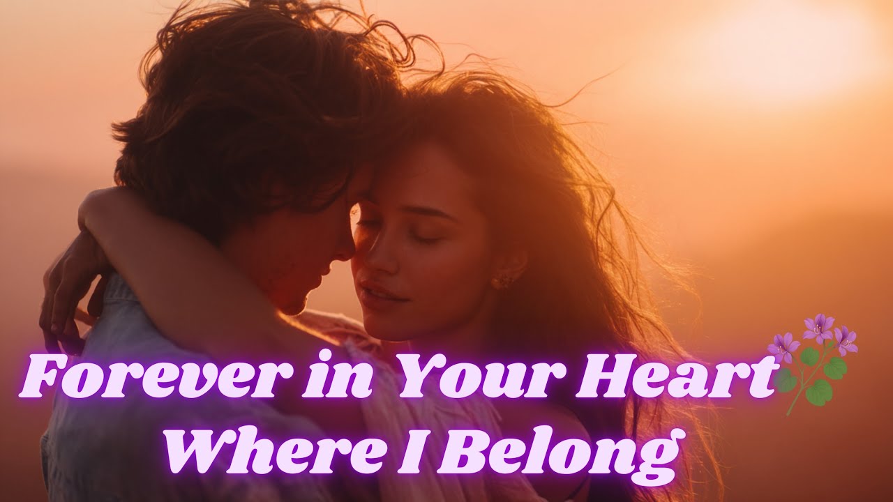 💖 Forever in Your Heart, Where I Belong 💖 | Emotional Romantic Ballad 2025 | Official Music Video💘