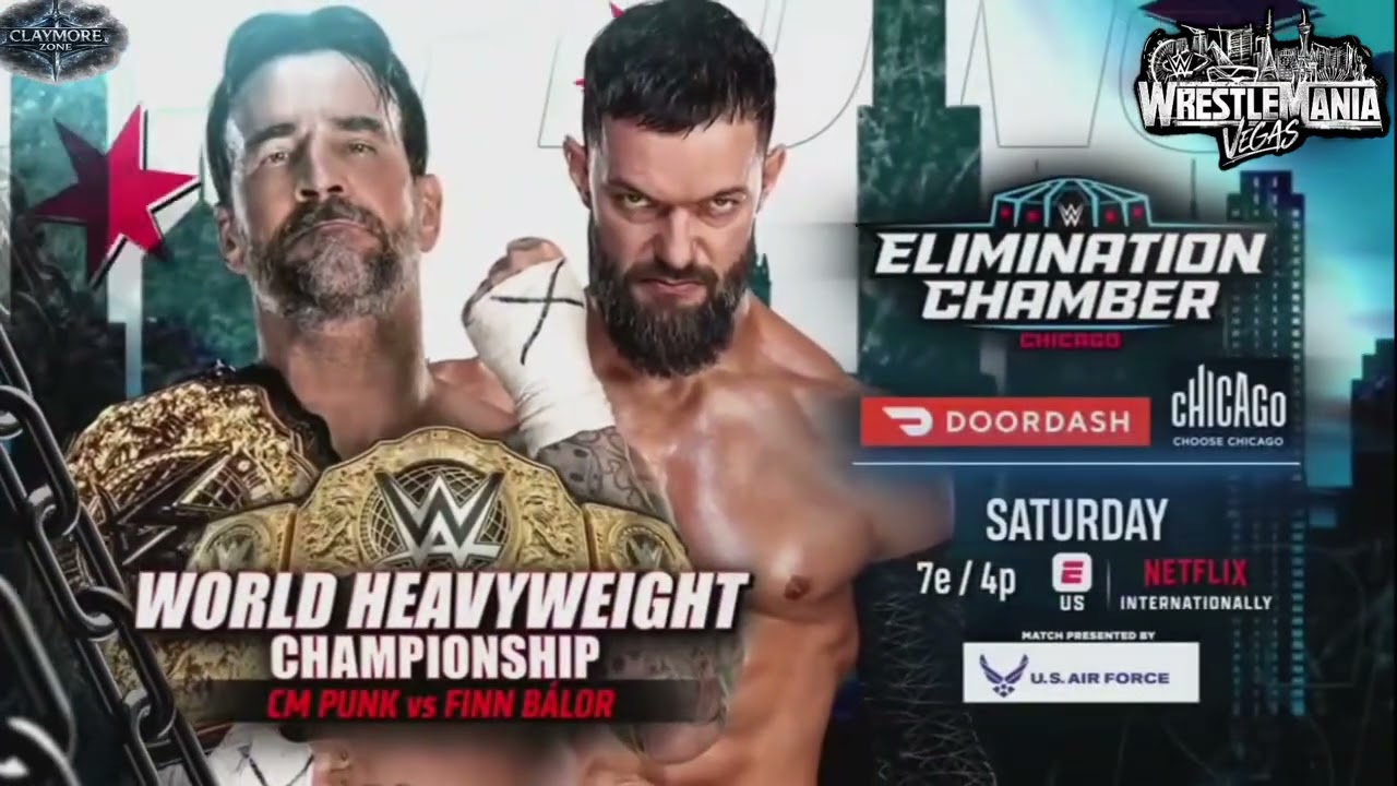 WWE Elimination Chamber 2026 Official Match Card