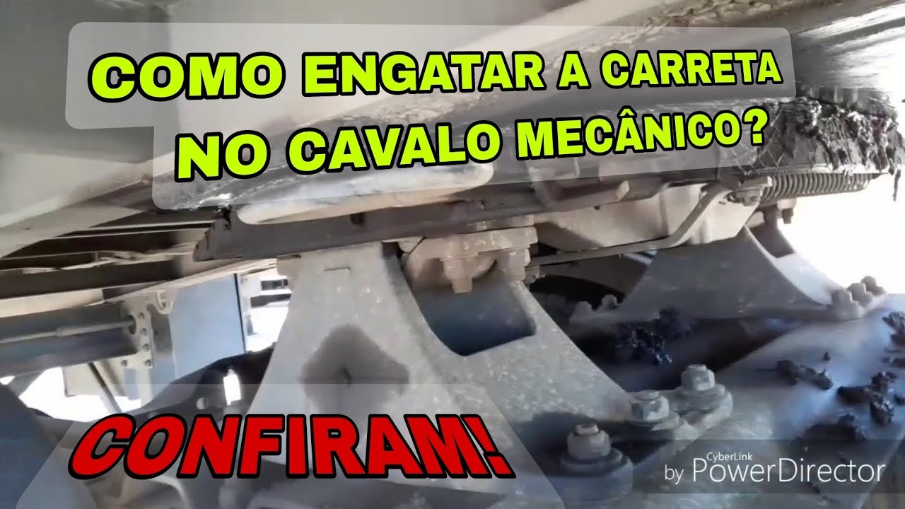 Como fazer um engate e desengate de uma carreta!  CONFIRAM ESSA DICA.