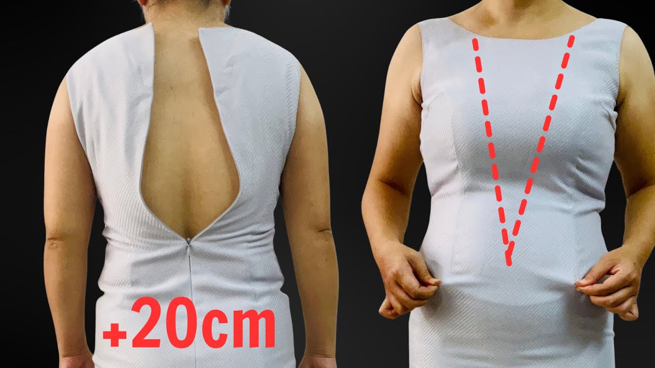 Do you know this sewing trick to widen by 20cm?