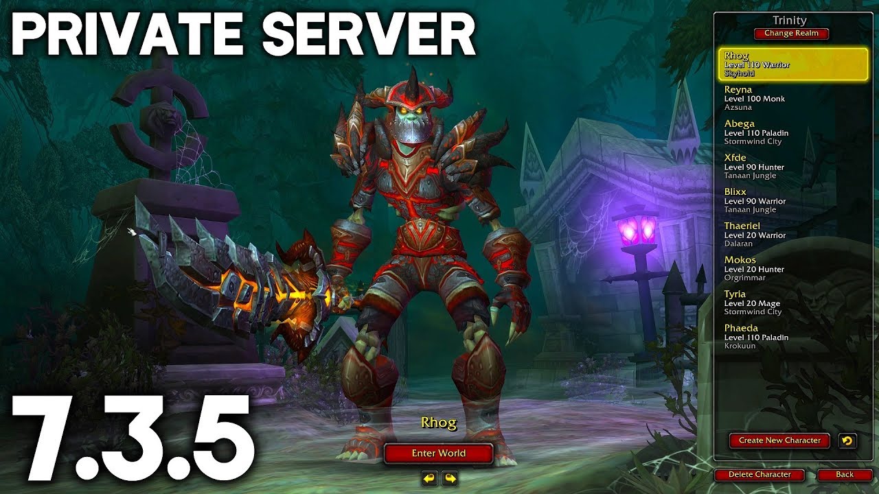 How To Make a WoW Legion 7.3.5 Private Server