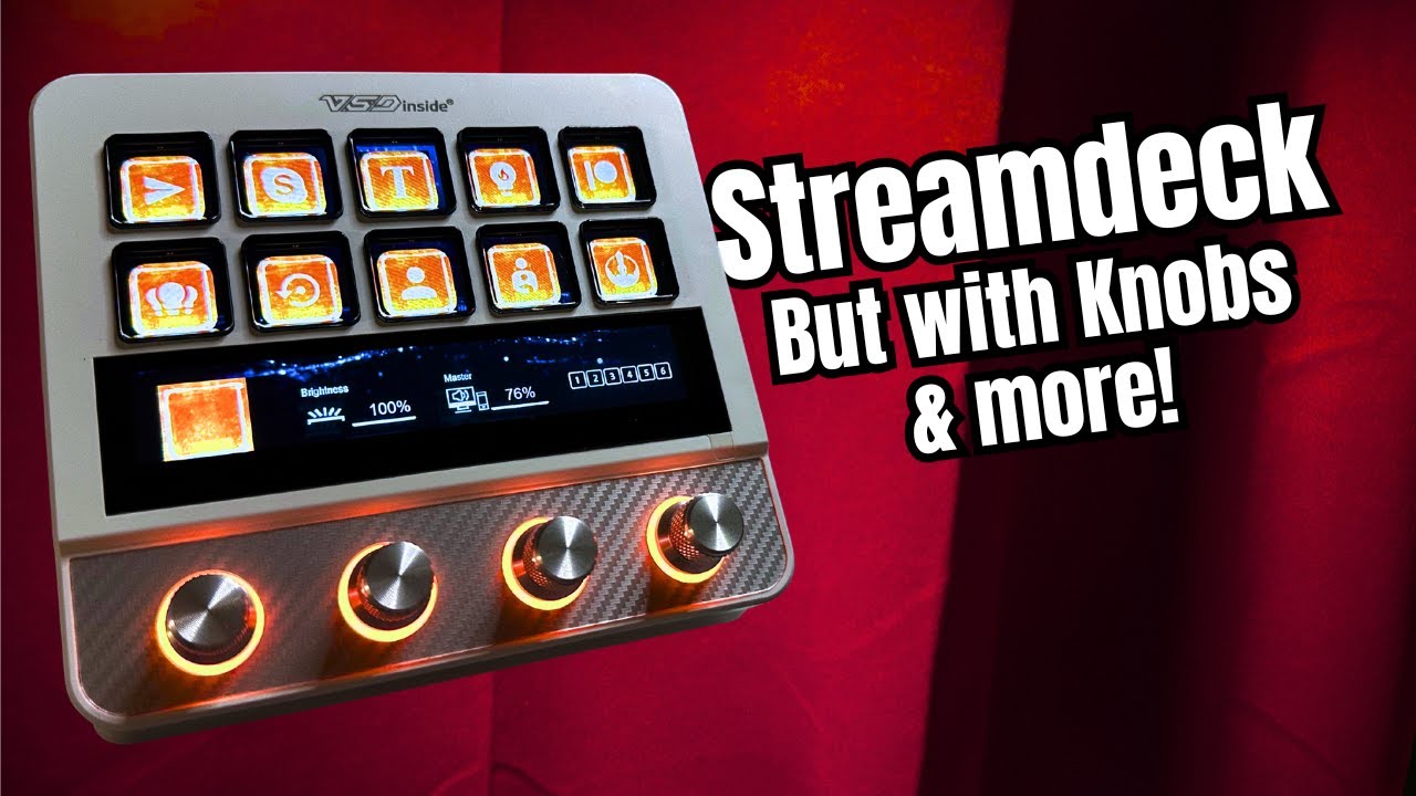 Streamdeck на стероидах | Обзор VSDInside Streamdock N4 Pro