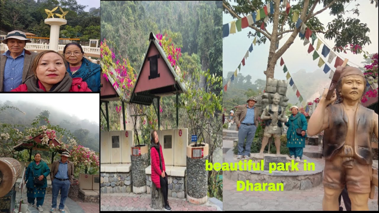 A beautiful park in Dharan Nepal #Sharam Sanskriti Park # YouTube video 