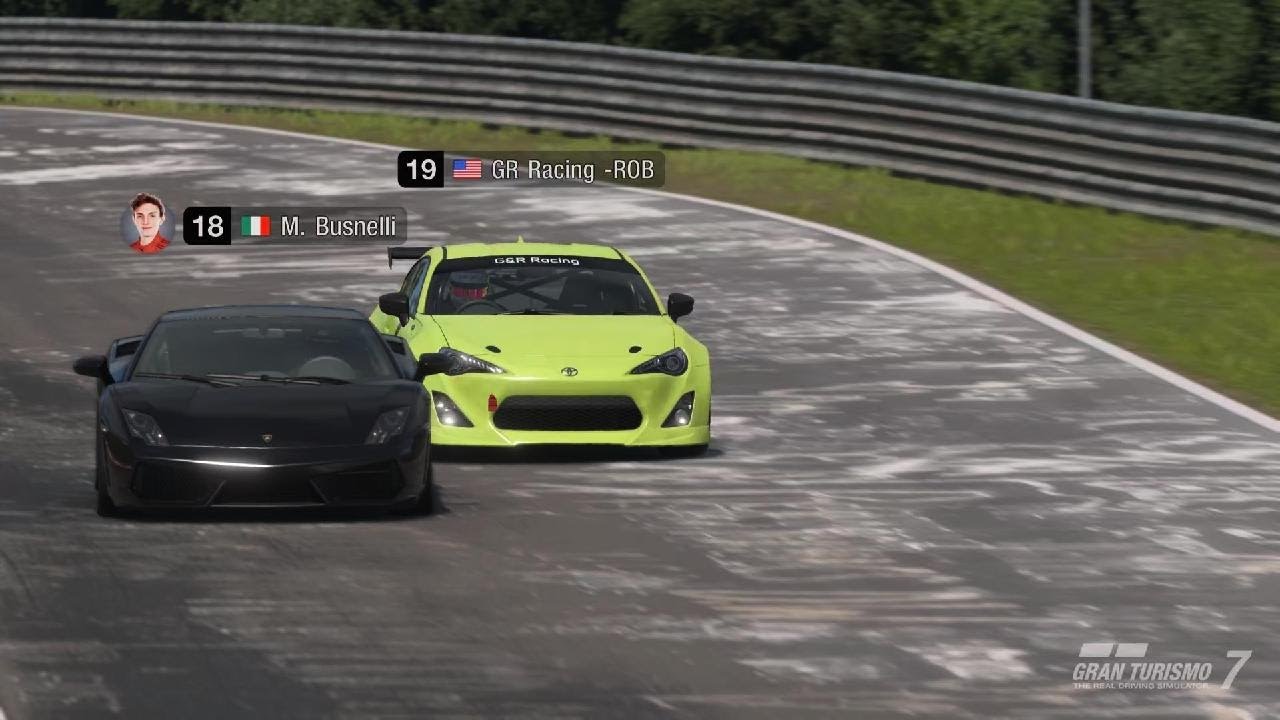 Gran Turismo 7 WTC600 at Nordschleife Toyota 86 GT
