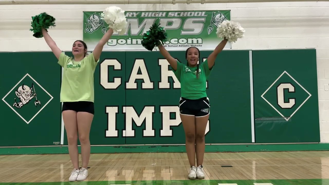 Cary High School Fight Song (Notre Dame Fight Song) Band Dance (Cary High School Cheerleaders) 2023