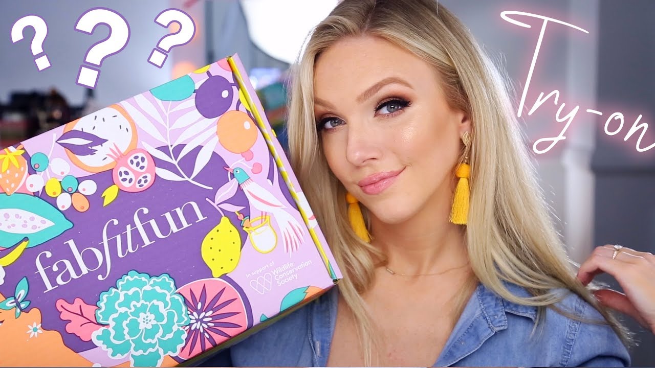 Let’s Try On Summer Products! FabFitFun Summer 2018