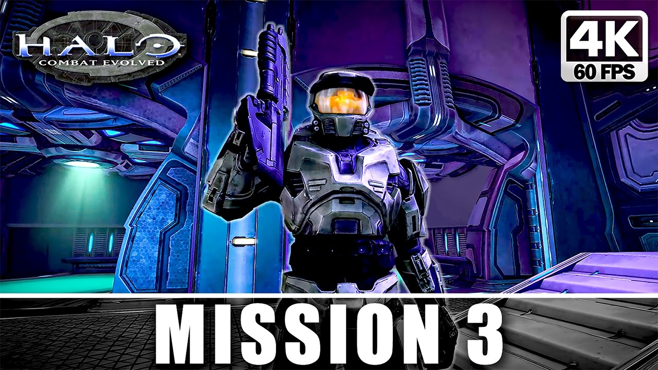 Halo Combat Evolved – Mission 3: The Truth and Reconciliation | No Commentary Full Gameplay 4K 60FPS