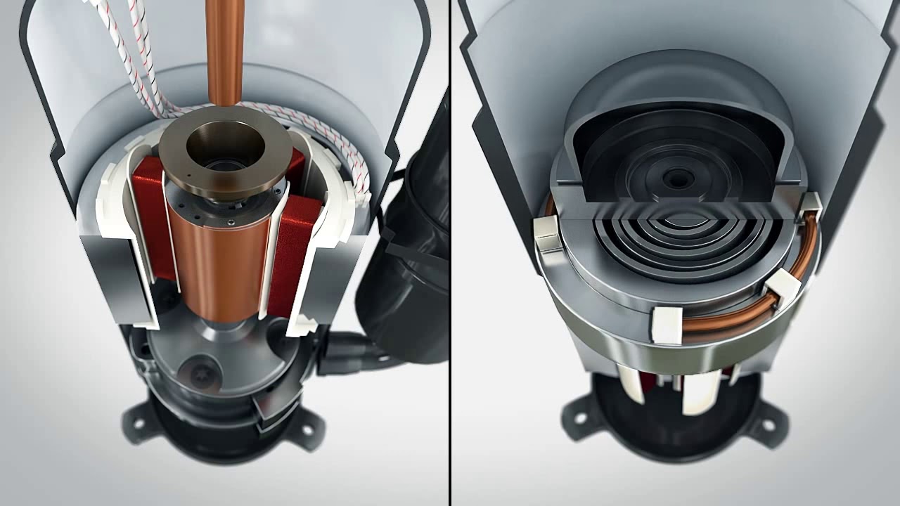 TOSHIBA Doppel-Rollkolbenkompressor