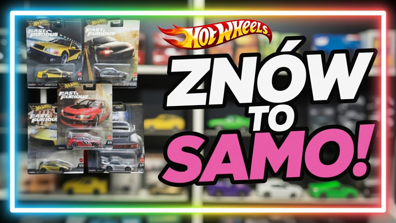 🔥 HOT WHEELS FAST & FURIOUS PREMIUM SET - ZNÓW TO SAMO?! RECENZJA KOLEJNEGO SETU! 🚗💨