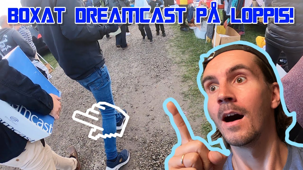 BOXAT DREAMCAST PÅ LOPPIS! | Nörderiet | På Jakt med Alex #32 | Nörderiet
