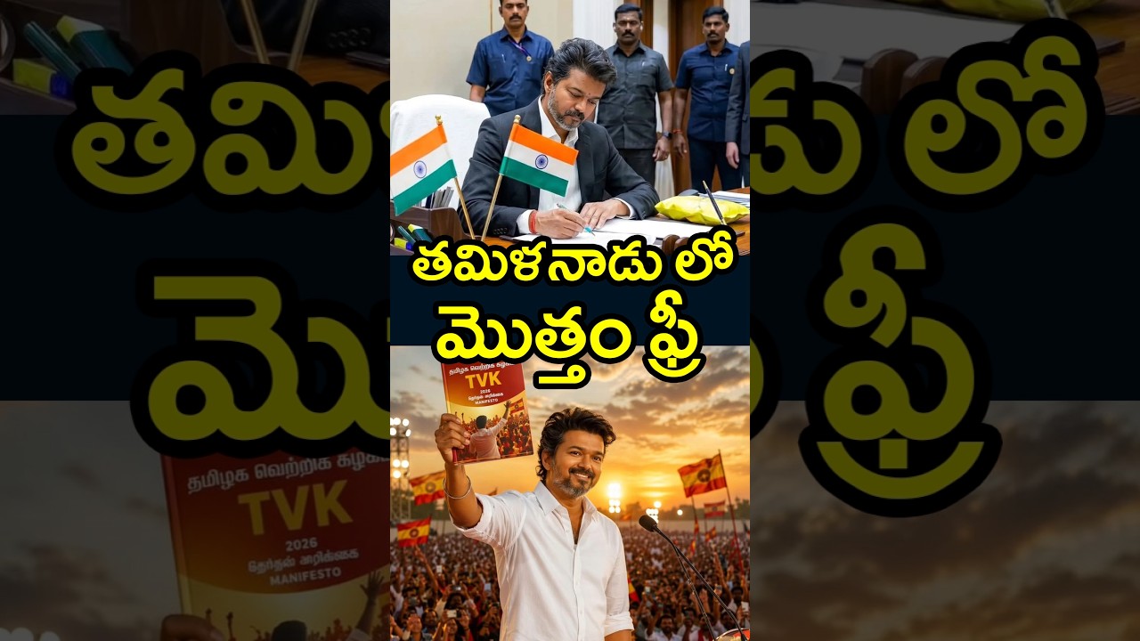 విజయ్ ప్రభుత్వం ఫ్రీ పధకాలు 🤔🤔 TVK Government Formation (2026) CM Vijay Thalapathy | Naa ideas