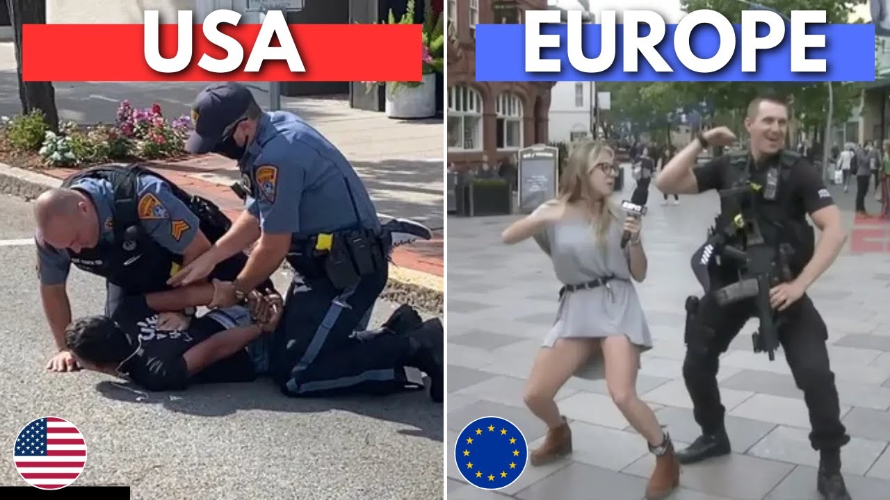 How American Police Compare To The Police In Europe
