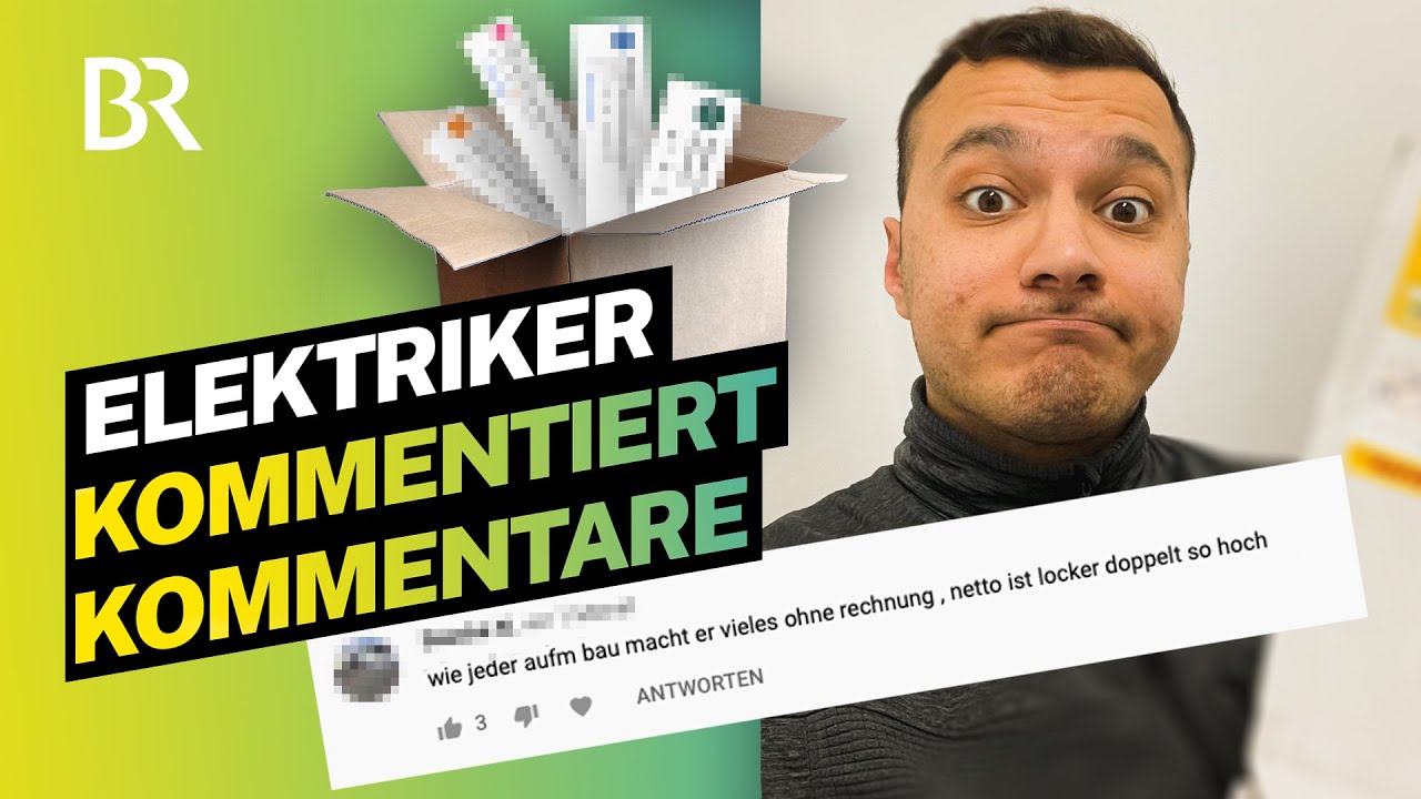 Frag einen Elektriker: Selbstständig, Schwarzarbeit und Umsatz | Lohnt sich das? I BR